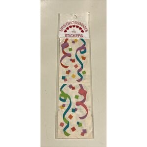 Vintage Mrs. Grossman's Lot of 3 Strips Ribbon Style Stickers - NEW in Package